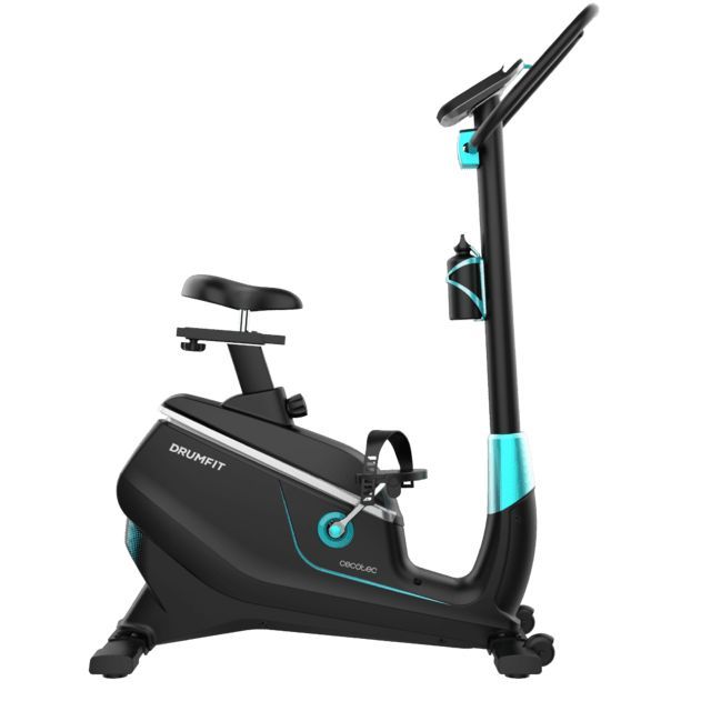 07085 - Bicicleta Esttica CECOTEC DrumFit Cycle 9000 Talos Pro. Resistencia Magntica Pulsmetro Silln ComfortFit Volante de Inercia de 9Kg Hands Free con Soporte para Dispositivos LCD con Panel de Control Mx. 130Kg (07085)