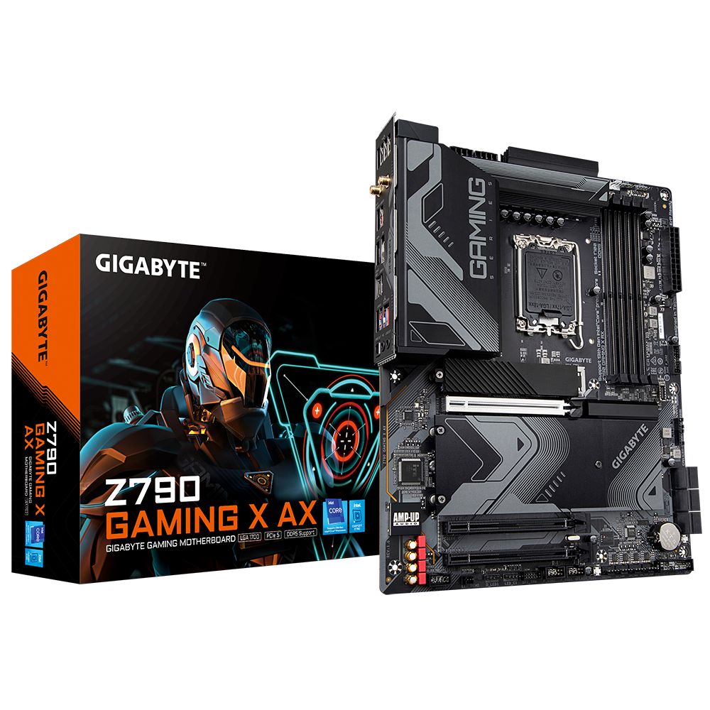 Z790 GAMING X G10 - GIGABYTE Z790 GAMING X:(1700) 4DDR5 M.2 SATA3 PCIe USB 2.0 USB-A 3.0/3.1 USB-C 3.2 HDMI DP RJ45 HDCP 7.1 ATX Gigabit Ethernet