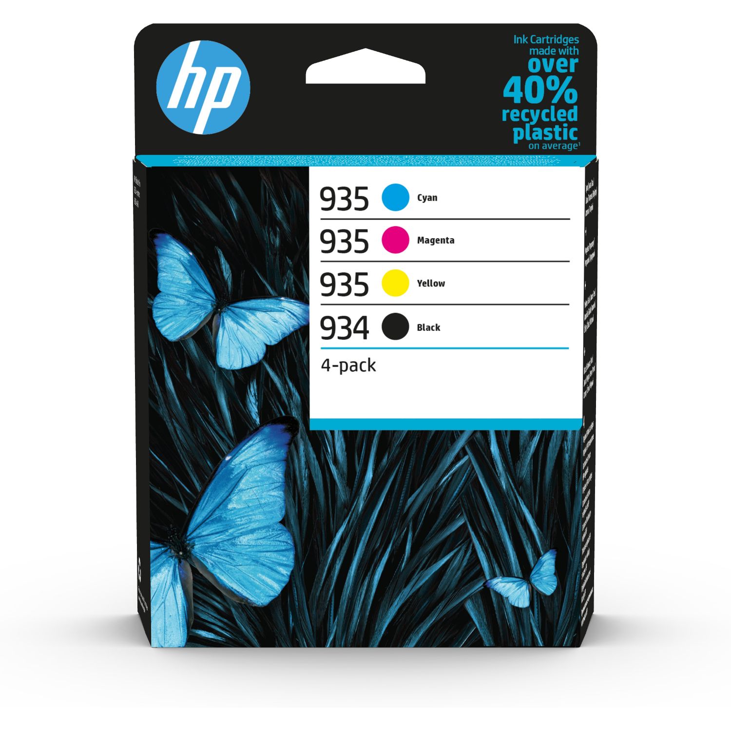 6ZC72AE - Tinta HP 934/935 Pack Negro/Tricolor 10ml/4.5ml 400 pginas/400 pginas (6ZC72AE)
