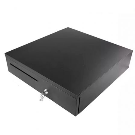 LB-405B1 - Cajn Portamonedas 10POS CP-405N 405x420mm Apertura Manual RJ12 Negro (LB-405B1)