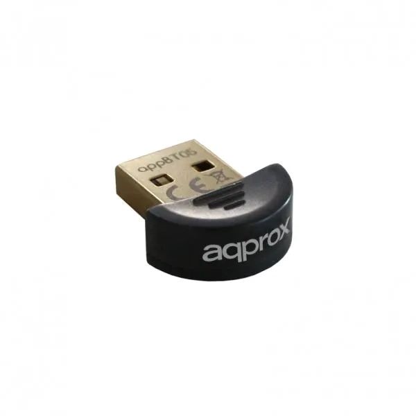 APPBT05V2 - Adaptador Approx Nano USB 2.0 Bluetooth 5.0 Negro (APPBT05V2)