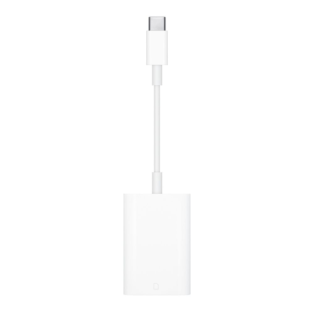 MUFG2ZM/A - Adaptador Apple Lector Tarjetas SD a USB-C 2.0 para iPad Pro Blanco (MUFG2ZM/A)