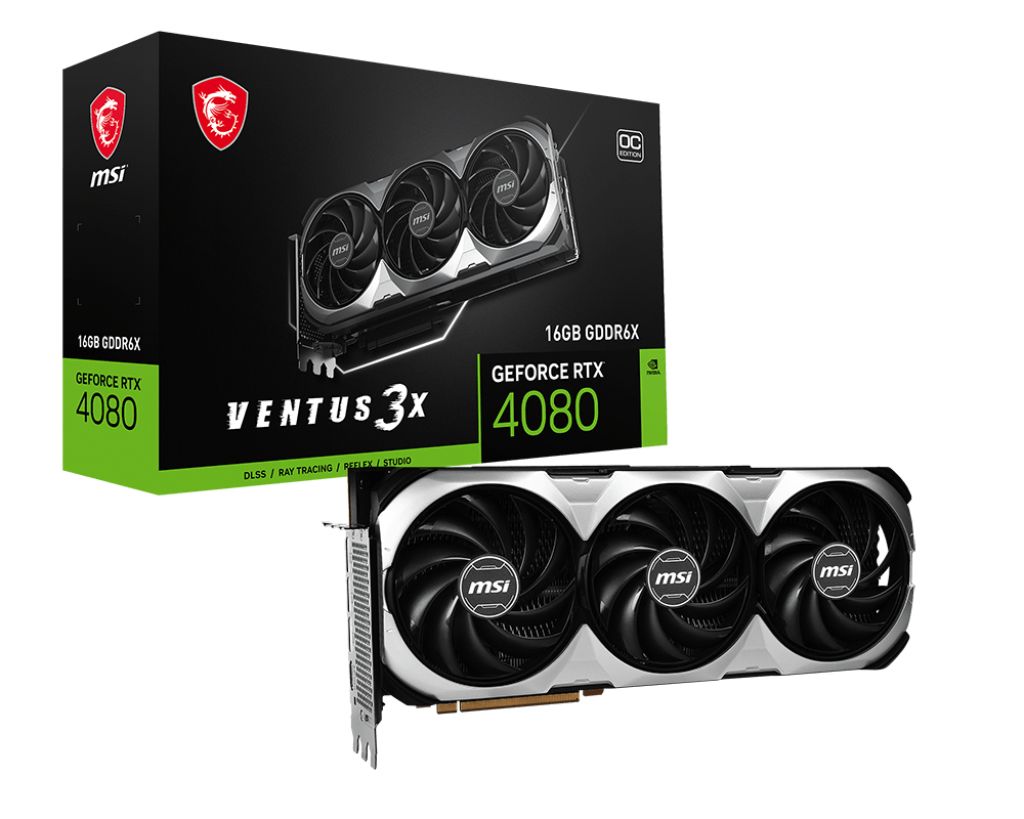 912-V511-009 - MSI RTX4080 16GB VENTUS 3X OC (912-V511-009)