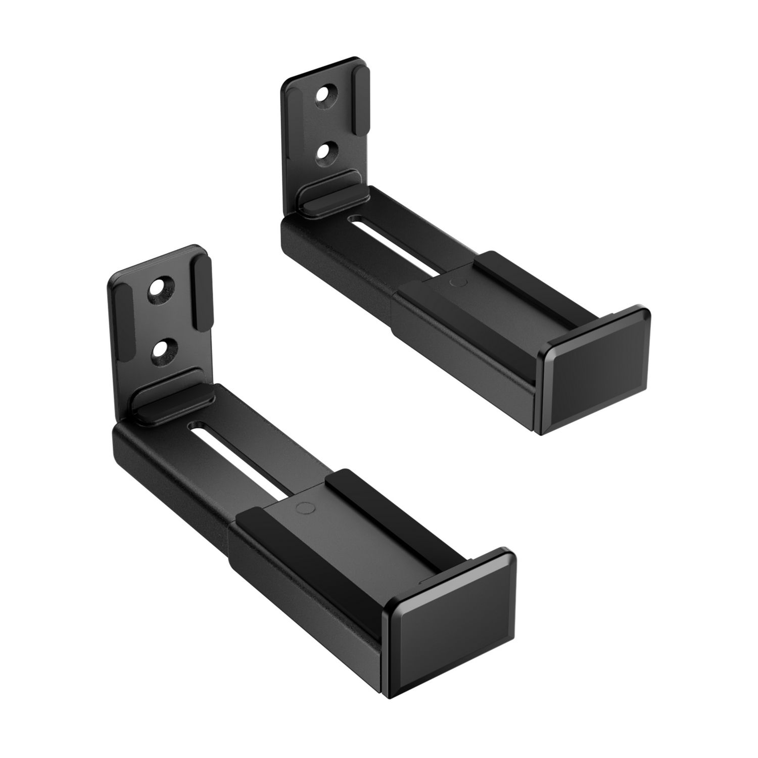 SPK02U-191 - Soporte de Pared AISENS para barra sonido, hasta 15Kg, Negro (SPK02U-191)