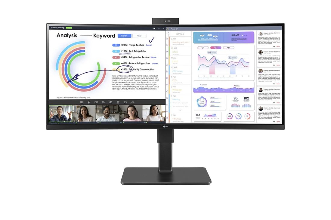 34BQ77QC-B - Monitor LG 34