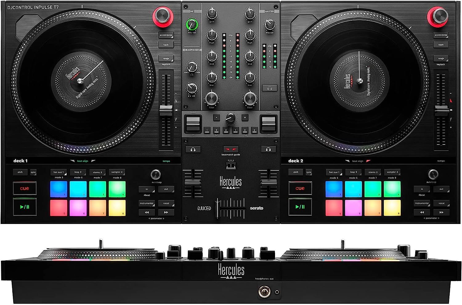 4780928 - Mesa mezclas HERCULES DJControl Inpulse T7 (4780928)
