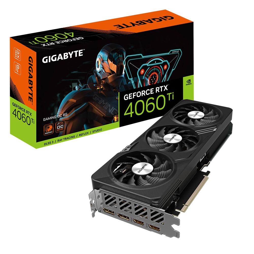 9VN406TGO-00-10 - GIGABYTE Nvidia RTX4060TI DDR6 (GV-N406TGAMING OC-8GD)