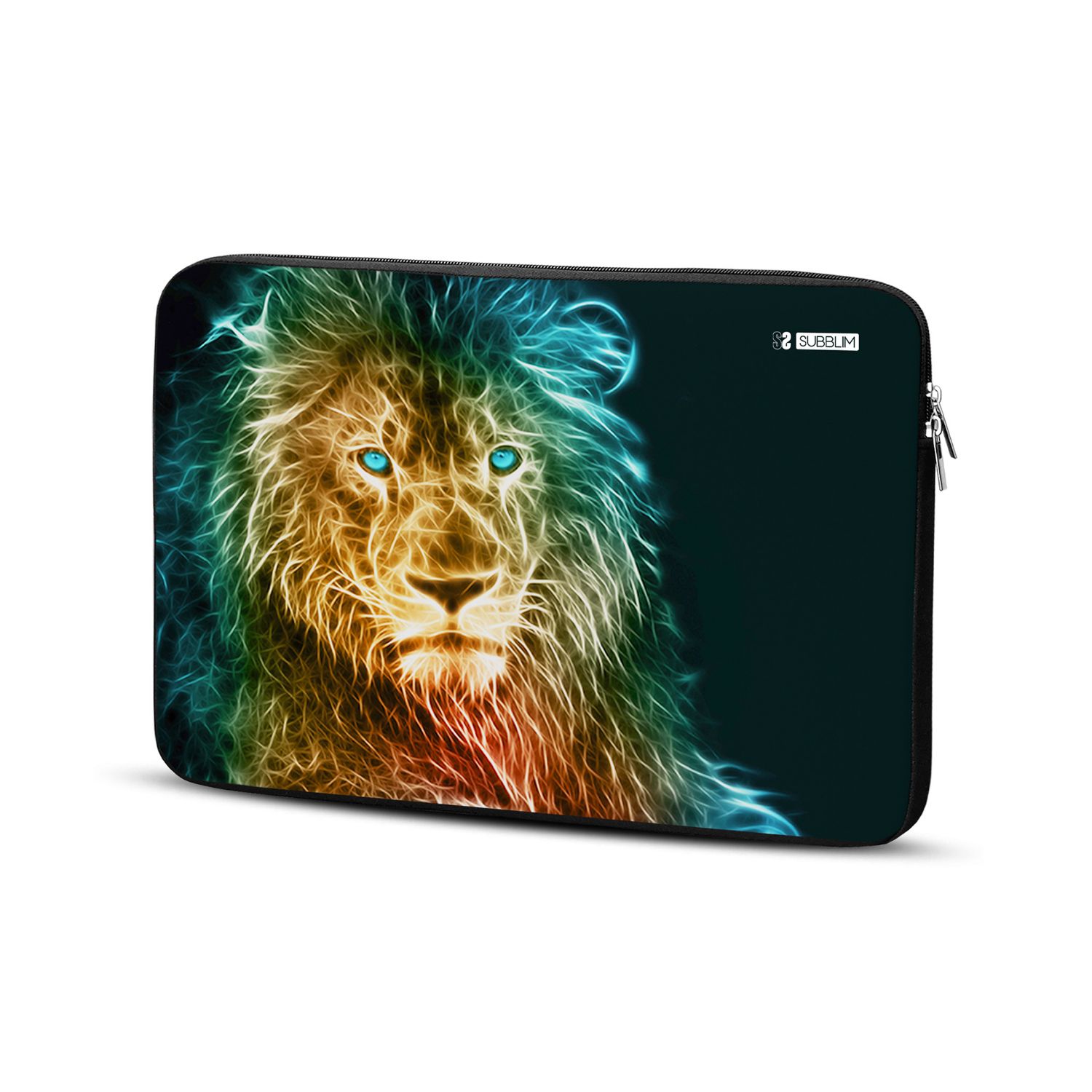 SUBLS-SKIN103 - Funda SUBBLIM Trendy Sleeve Neo Lion 13.3