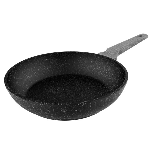 03154 - Sarten CECOTEC Polka Exclusive 20 Bucket Wood&R, 20cm, Mango fro de Baquelita Aluminio Forjado Revestimiento Antiadherente Teflon Apta para Lavavajillas Todo Tipo de Cocinas (03154)