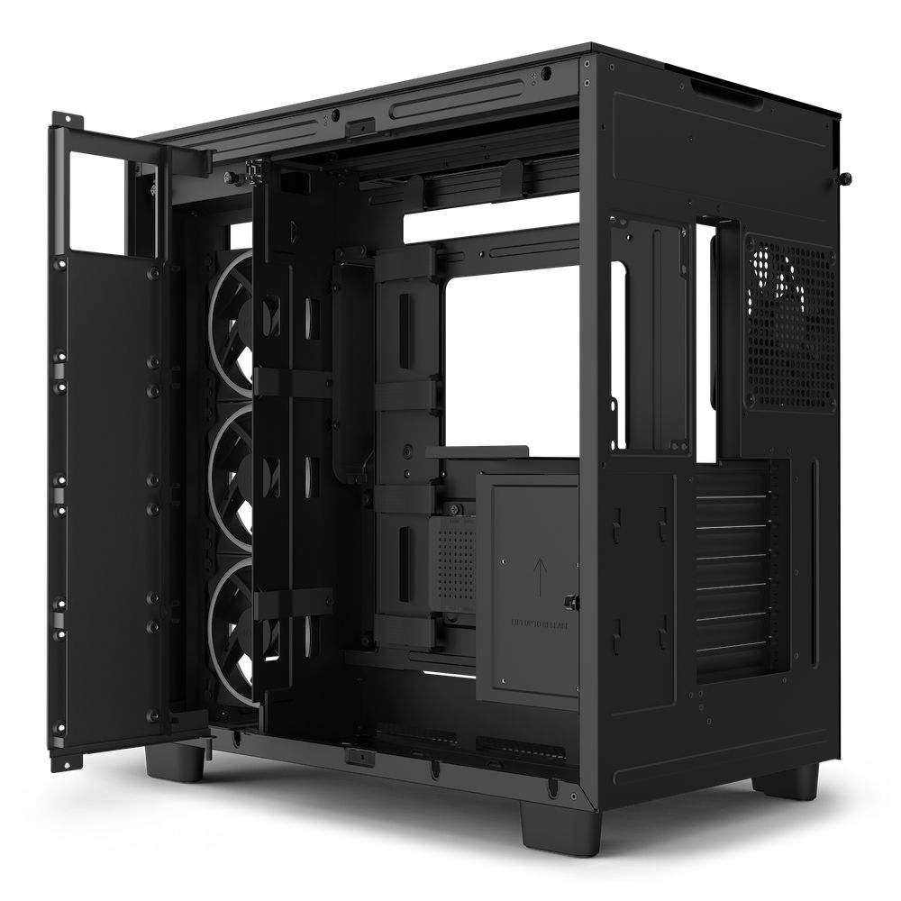 CM-H91EB-01 - Caja NZXT H9 Elite Ventana Lateral de Cristal Templado 2xUSB-A 3.0 1xUSB-C 3.1 ATX mATX Mini-ITX Negra (CM-H91EB-01)