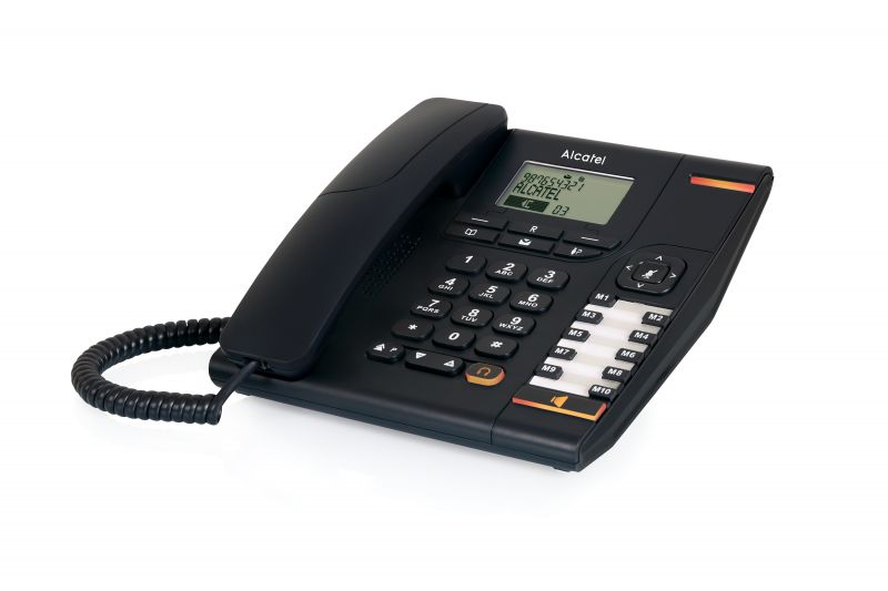 ATL1417258 - Telfono Fijo Alcatel Temporis 880 DECT/Analgico Identificador de llamadas Negro (ATL1417258)