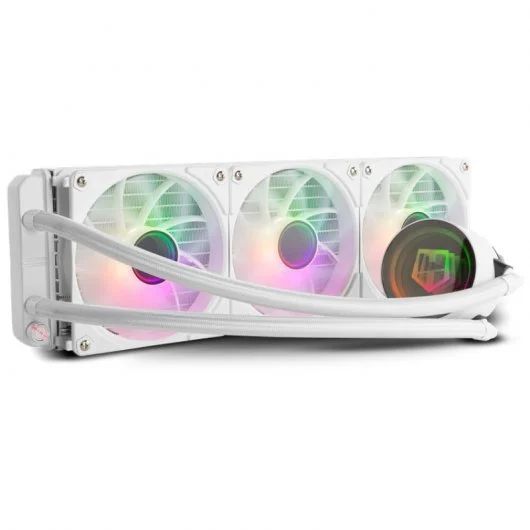 NXHUMMERM360ARGBW - Refrigeracion Liquida NOX M360 ARGB 3Unid. Blanco (NXHUMMERM360ARGBW)