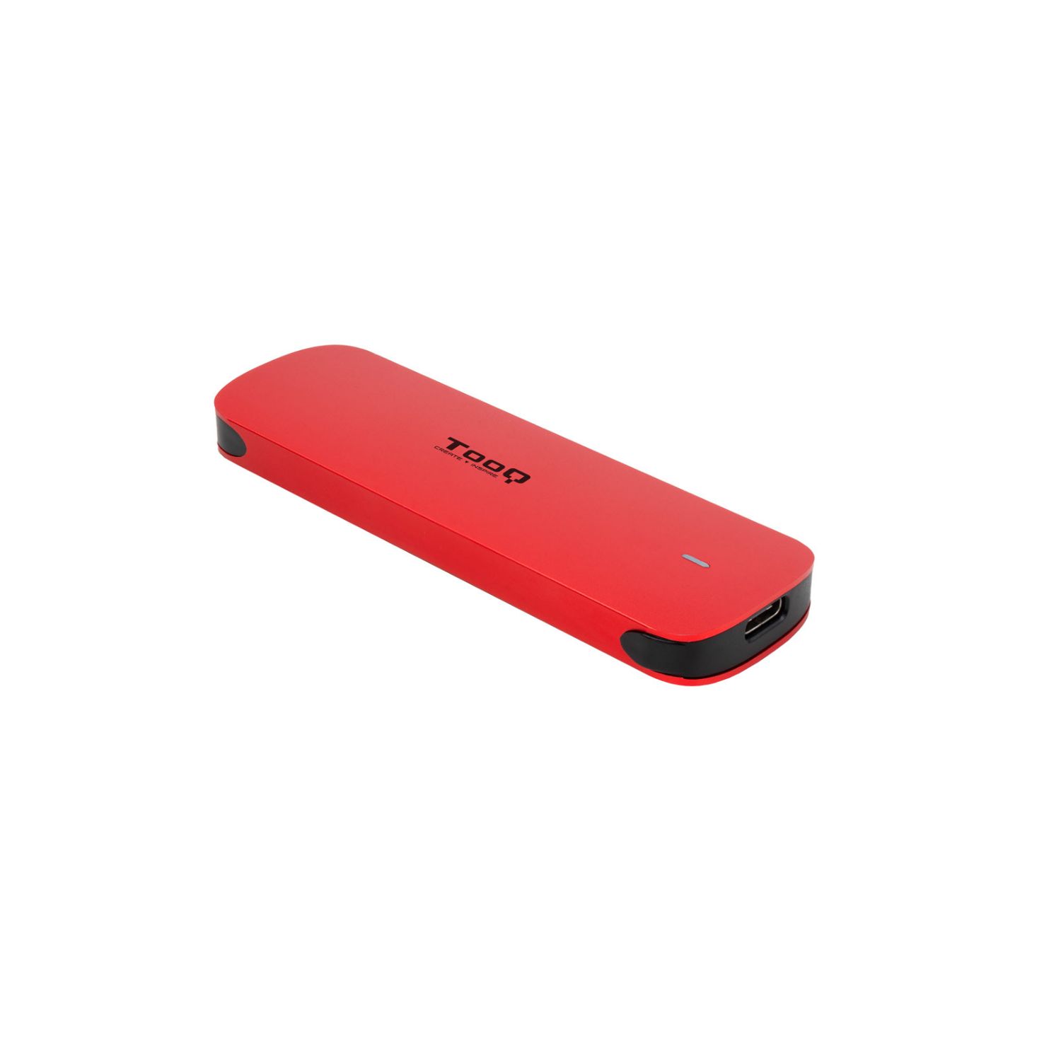 TQE-2201R - Caja TooQ SSD M.2/NVMe/PCIe USB-C 3.1 Roja (TQE-2201R)