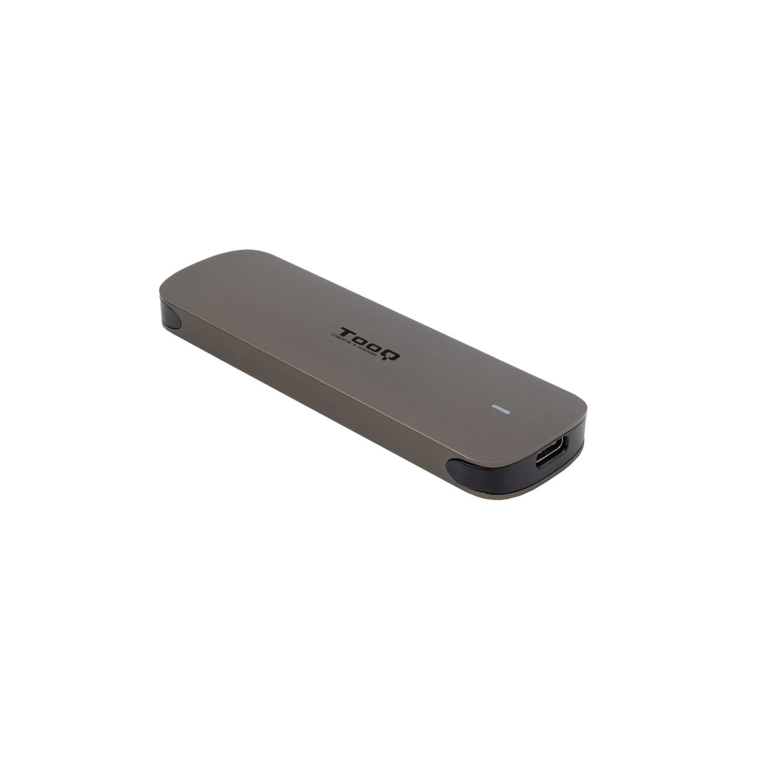 TQE-2202BR - Caja TooQ SSD M.2 NGFF USB-C 3.1 Marron (TQE-2202BR)