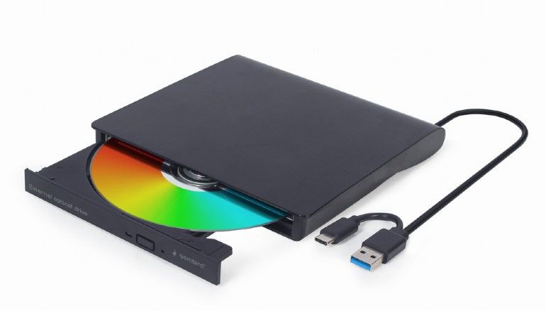 DVD-USB-03 - DVD Gembird DVDRW USB-C 3.0 Negro (DVD-USB-03)