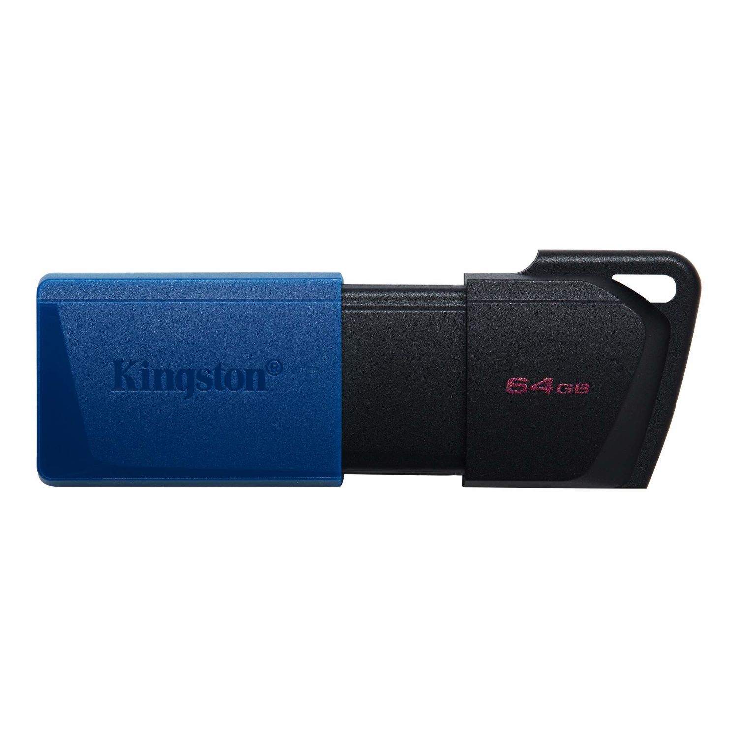 DTXM/64GB - Pendrive Kingston DataTraveler Exodia M 64Gb USB-A 3.0 Llavero Negro/Azul (DTXM/64GB)