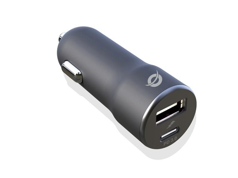 ALTHEA03B - Cargador de Coche CONCEPTRONIC USB-C USB-A 36W Negro (ALTHEA03B)