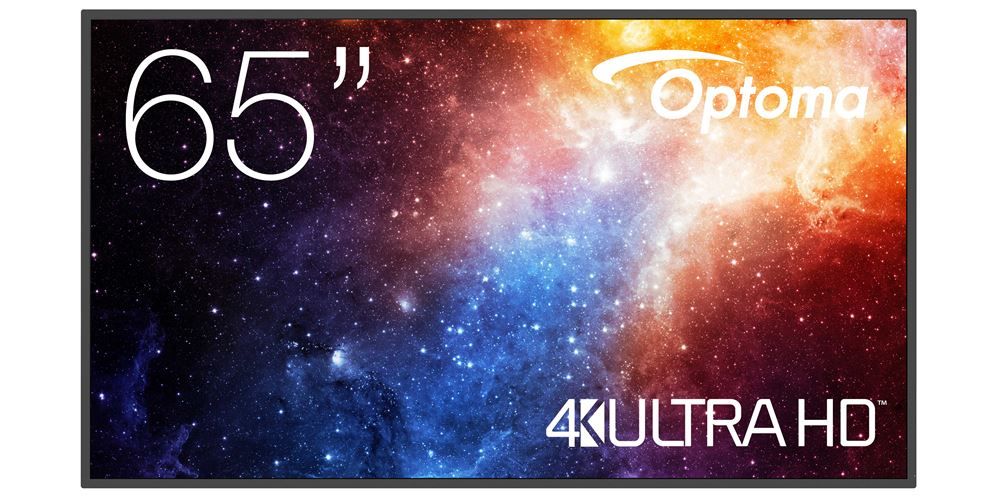 H1F2C0FBW101 - Pantalla Interactiva Optoma 65? N3651K LED 450 cd/m 4K UHD 1xUSB-C 2xHDMI Android 11 VESA Negra (H1F2C0FBW101)