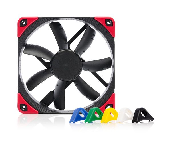 NF-S12A PWM CH.BK.S - Ventilador Noctua Chromax.black.swap 120mm (NF-S12A PWM CH.BK.S)