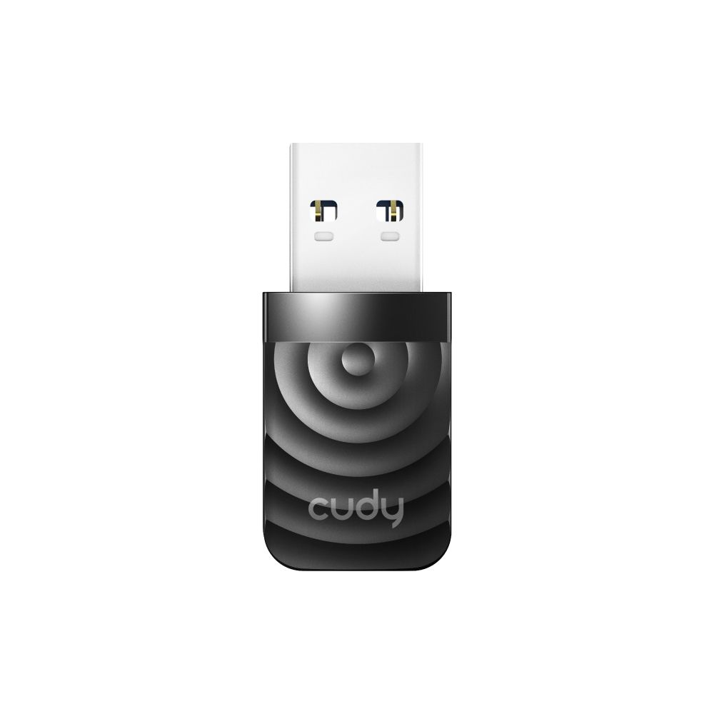 WU1300S - Adaptador CUDY AC1300 WiFi DualBand USB 3.0 Antena Interna WLAN 2dBi PC/Porttil Negro (WU1300S)