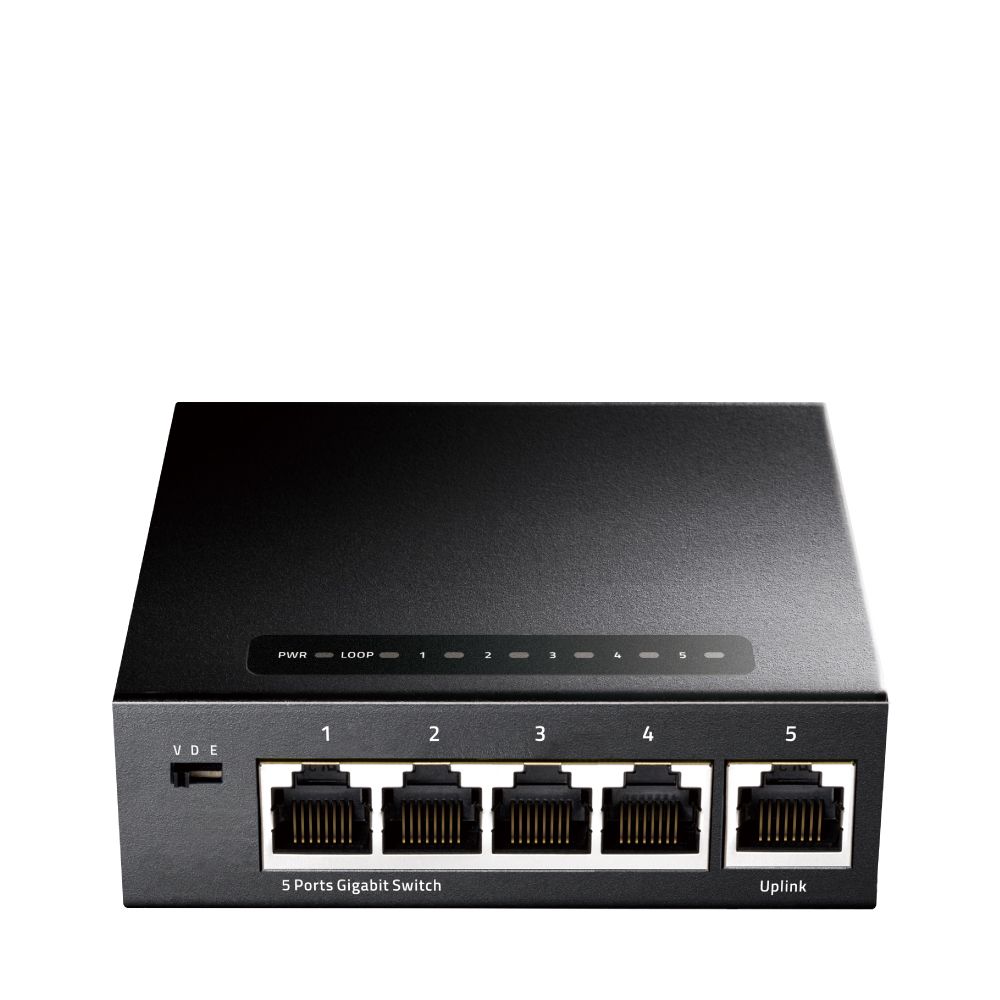 GS105 - Switch CUDY 5p 10/100/100Mb Gigabit (GS105)