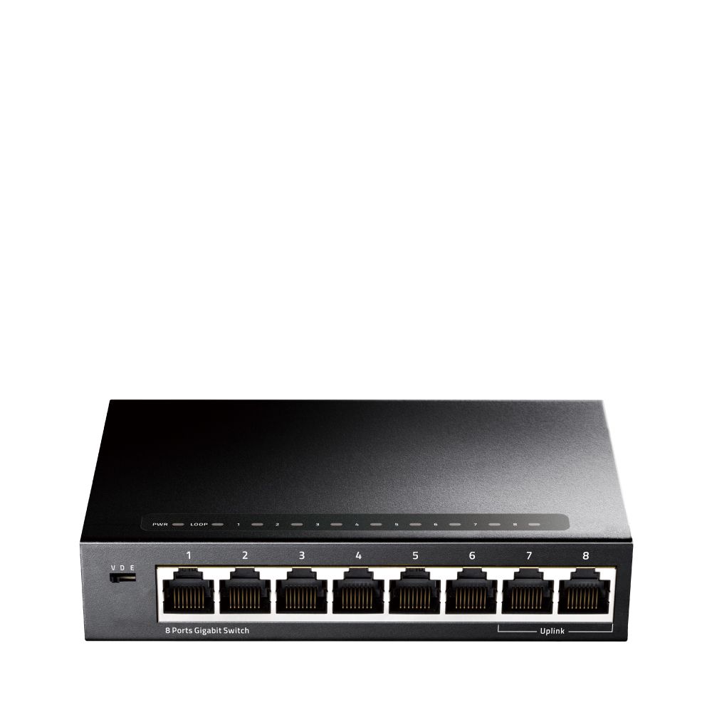 GS108 - Switch CUDY 8p 10/100/1000Mb Gigabit (GS108)