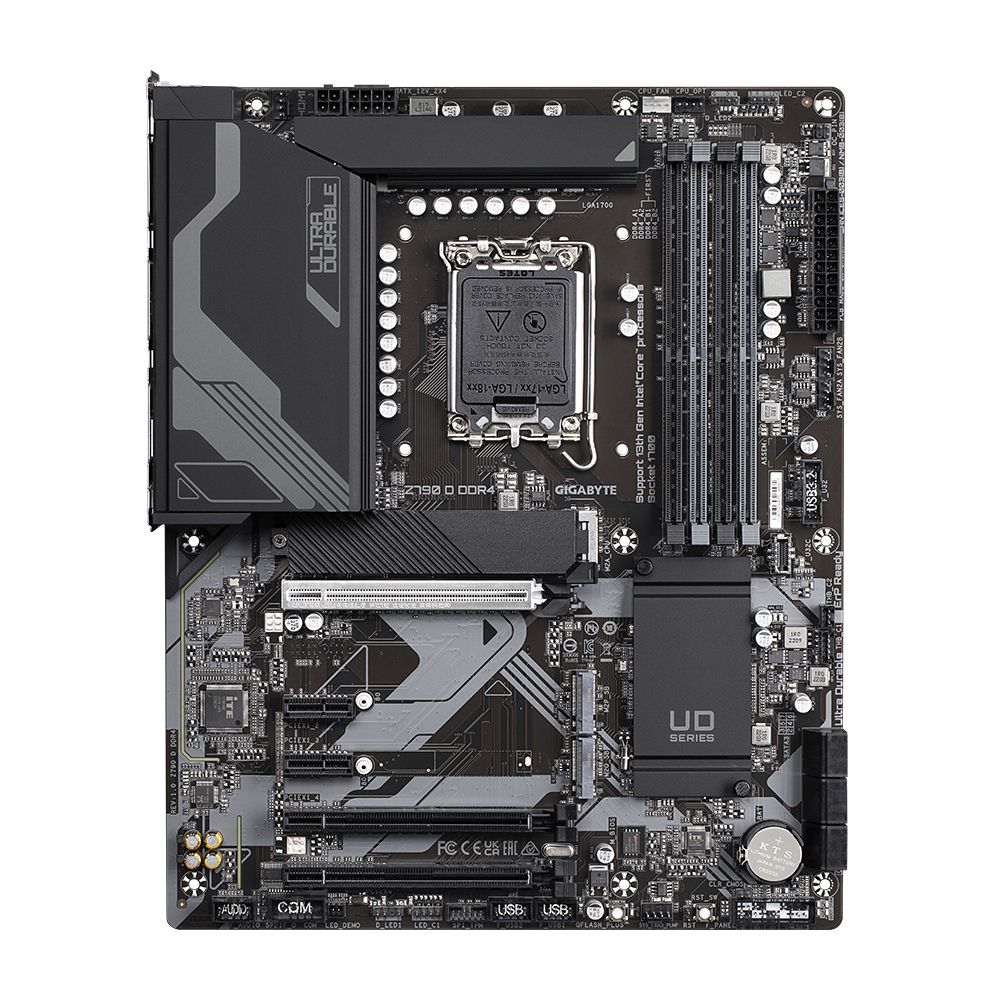 9MZ79UD4-00-10 - GIGABYTE Z790 D DDR4: (1700) 4DDR4 M.2 SATA3 PCIe 4.0 USB 2.0 USB-A 3.0/3.1 USB-C 3.1 HDMI RJ45 ATX Gigabit Ethernet