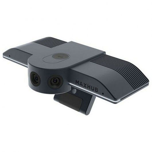 001.007.0010576 - WebCam MAXHUB UC M31 Panormica 12mp 4K UHD H.264 180 3 Cmaras 2 Micrfonos WiFi Negra (001.007.0010576)