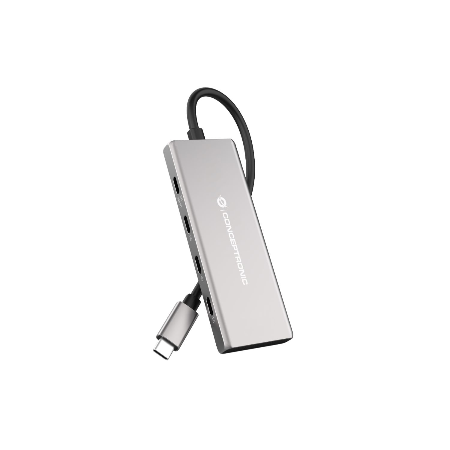 HUBBIES17G - Hub CONCEPTRONIC USB-C a 4xUSB-C/3xUBC-A/1xUSB-C PD 100W Gris (HUBBIES17G)