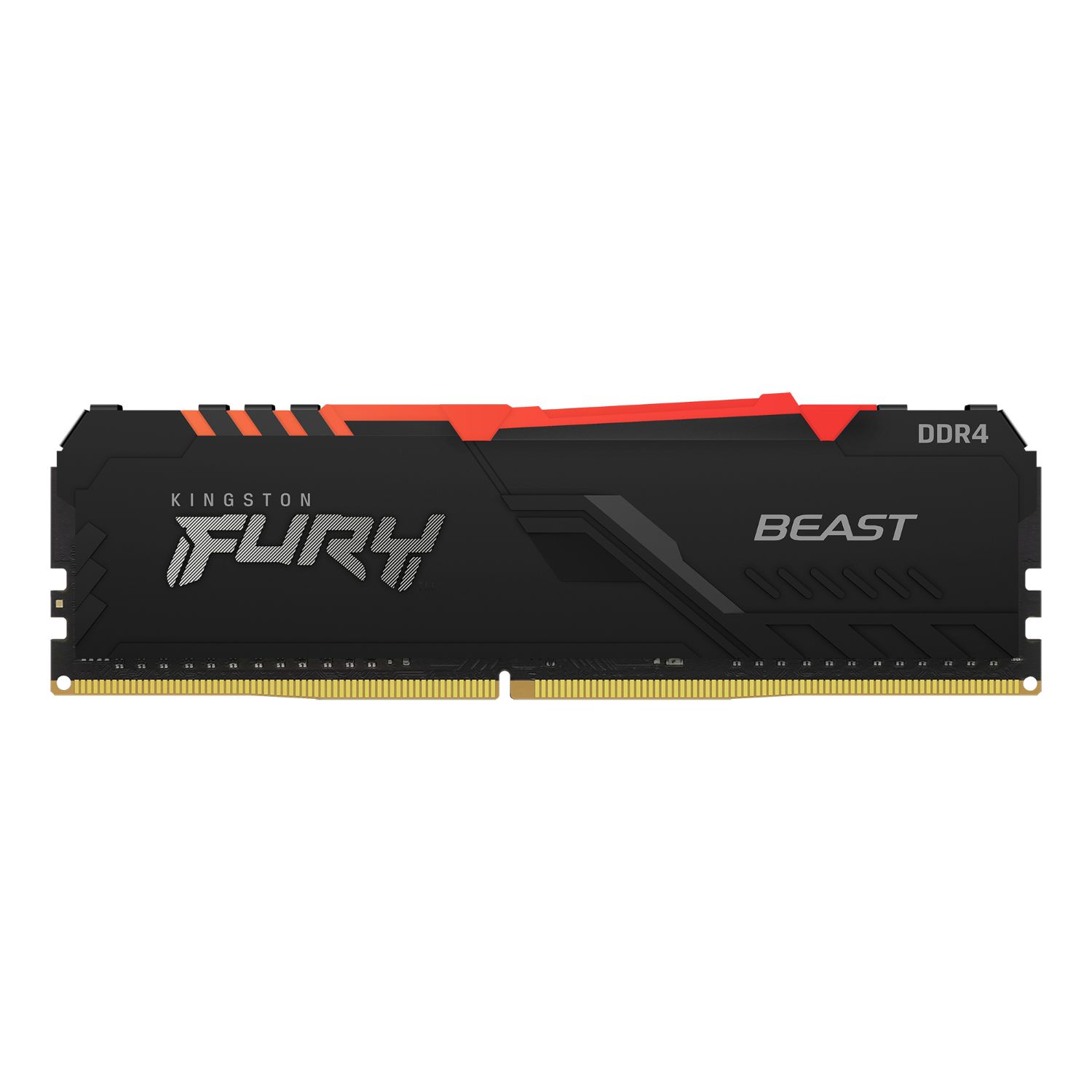 KF426C16BBA/16 - Mdulo Kingston DDR4 16Gb 2666MHz FURY RGB C16 288-pin DIMM 1.2V PC/Servidor (KF426C16BBA/16)