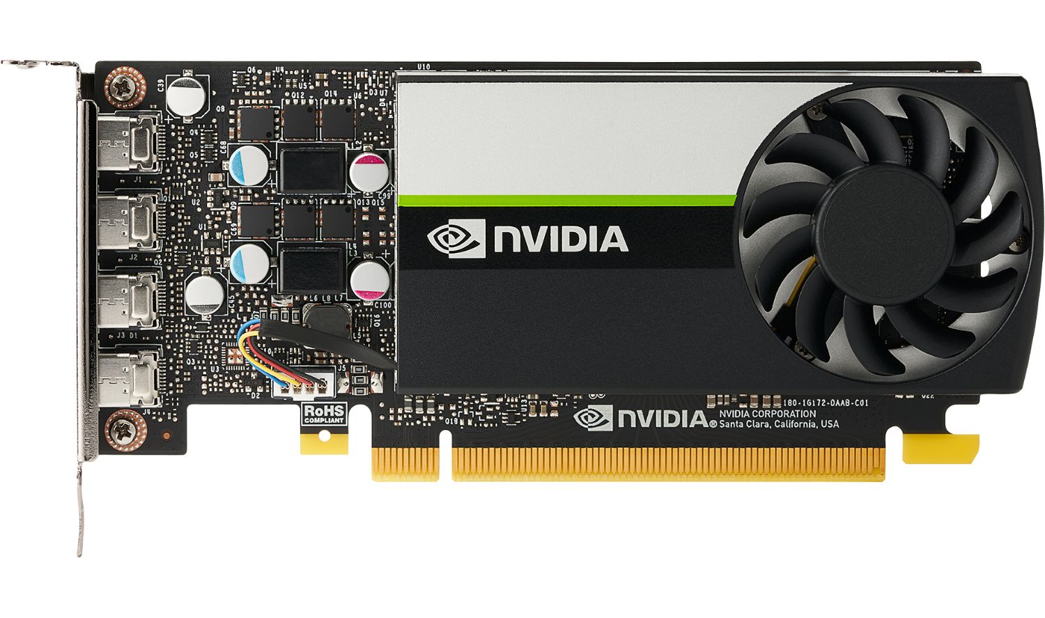 5Z7D8AA - HP Nvidia T1000 8Gb GDDR6 PCIe 3.0 Mini DP HDCP OpenGL 4.68 (5Z7D8AA)