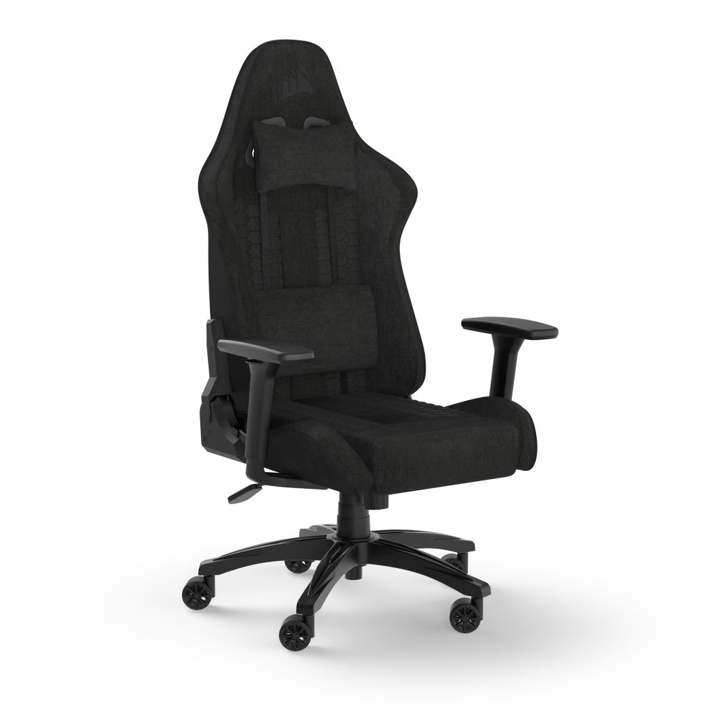 OUT5318 - Silla Gaming Corsair TC100 RELAXED Negro (9010051) (OUT5318). Buen estado. Desprecintada. Completa. (OUTLET)