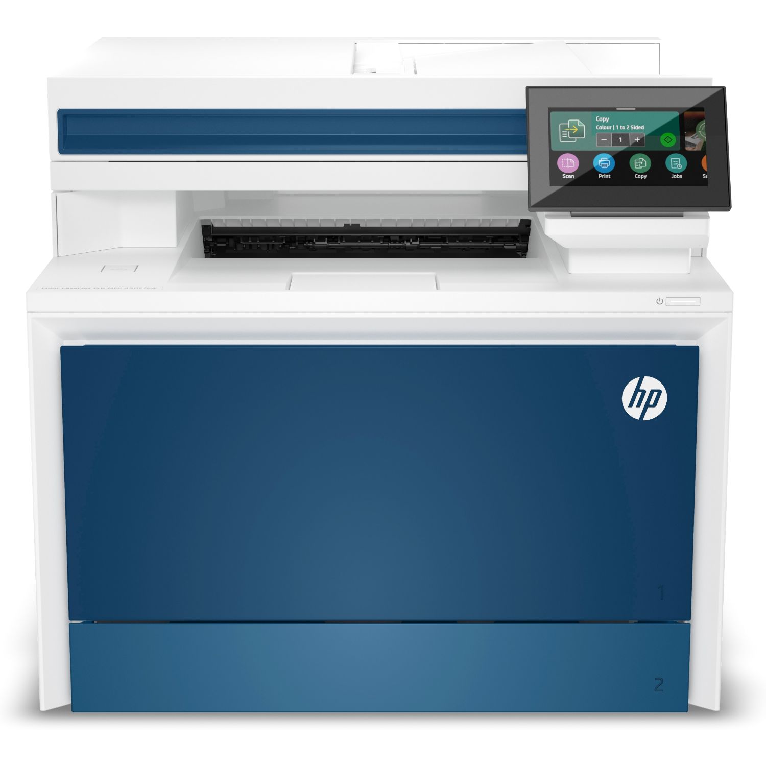 5HH64F - Multifuncin HP LaserJet Pro MFP-4302FDW A4 Color 2xUSB 2.0 1xUSB 3.0 ADF Fax WiFi 4 Bluetooth Ethernet LAN Dplex Azul/Blanca (5HH64F)