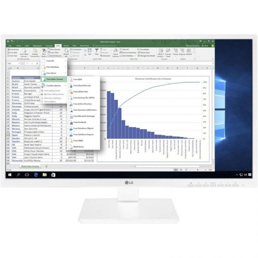 24BK55YP-W - Monitor LG 24