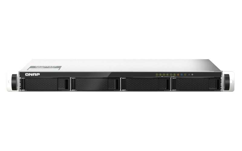 TS-435XEU-4G - Caja NAS QNAP Marvell TX2 4Gb Sodimm 4 Bay SFP+ 10GbE Bastidor 1U Gris (TS-435XEU-4G)