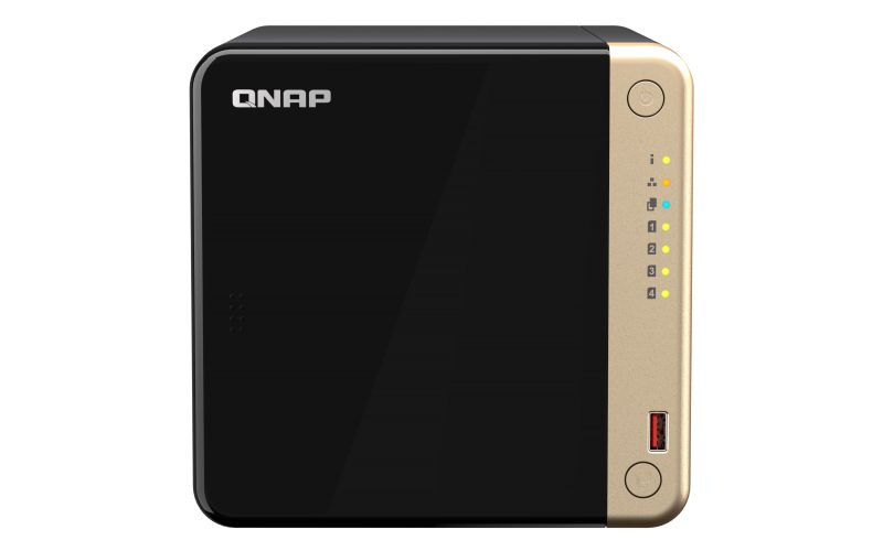 TS-464-8G - NAS QNAP SATA3 M.2 8Gb Sodimm 4 Bah�as USB 2.0 USB-A 3.1 HDMI RJ45 Gigabit Ethernet LAN (TS-464-8G)