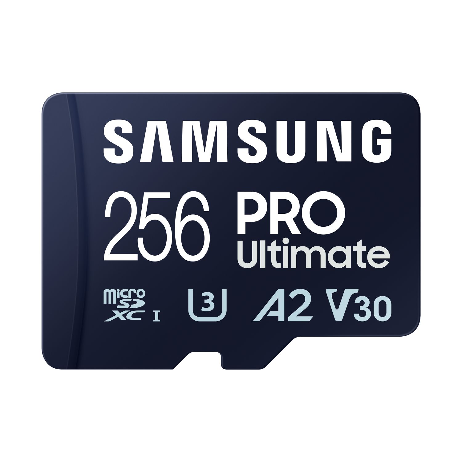 MB-MY256SA/WW - Tarjeta Memoria Samsung Micro SDXC Pro Ultimate 256Gb UHS-I Class 3 (U3) V30 A2 Lectura 200 Mb/s Escritura 130 Mb/s Azul + Adaptador SD (MB-MY256SA/WW)