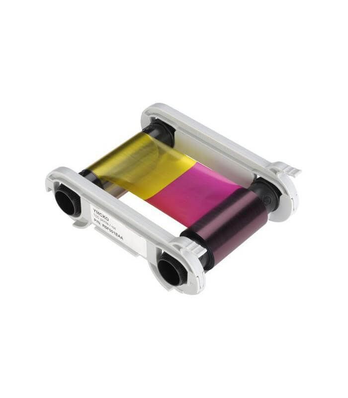 15R5F002EAA - Cinta EVOLIS Zenius Color 5paneles YMCKO 200 tarjetas/rollo (15R5F002EAA)