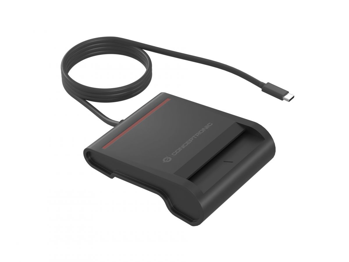 SCR01BC - Lector Tarjetas CONCEPTRONIC DNIe SmartCards USB-C Negro (SCR01BC)