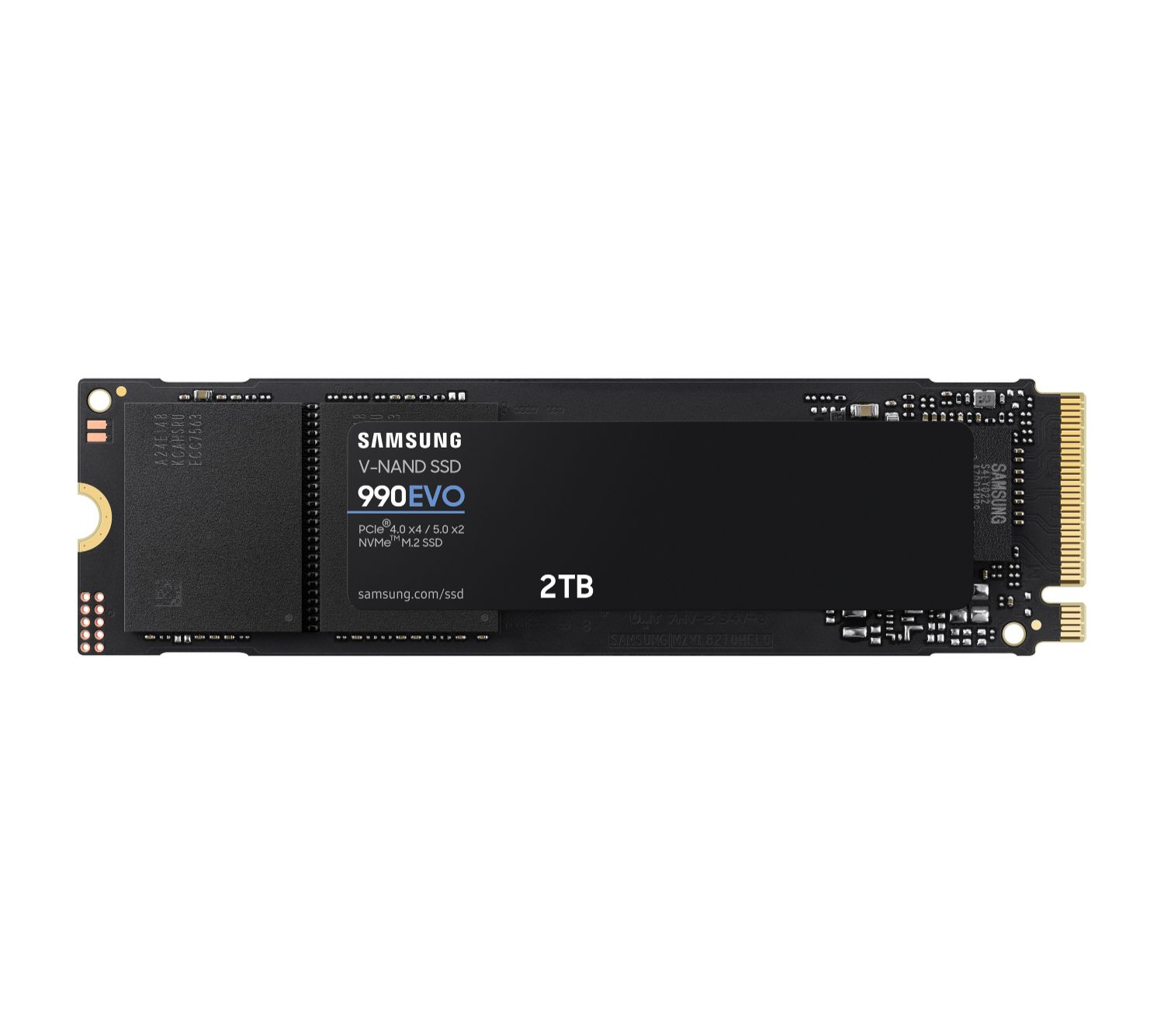 MZ-V9E2T0BW - SSD Samsung 990 Evo 2Tb M.2 NVMe V-NAND TLC PCIe 4.0 Lectura 5000Mb/s Escritura 4200Mb/s (MZ-V9E2T0BW)