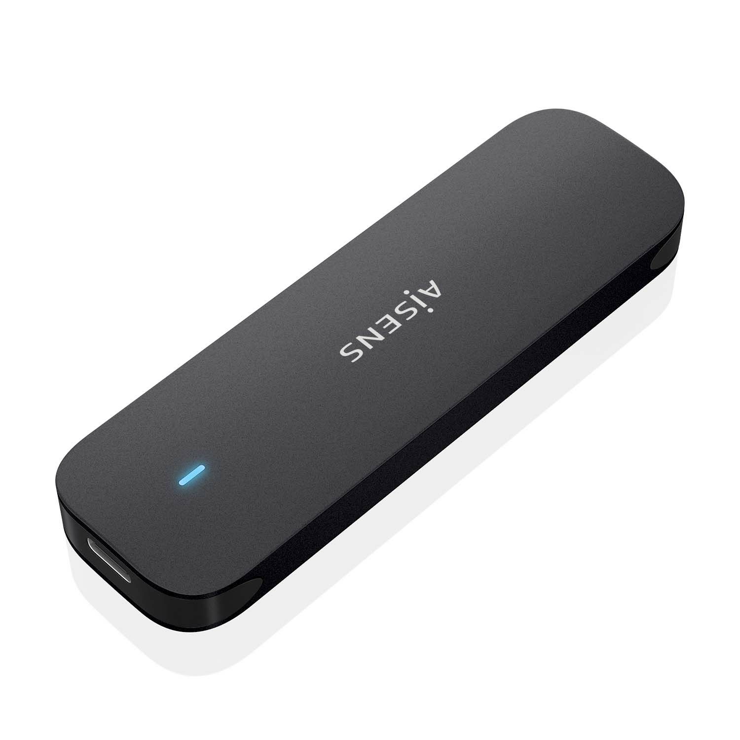 ASM2-024B - Caja SSD AISENS M.2 USB-C 3.1 Negro (ASM2-024B)