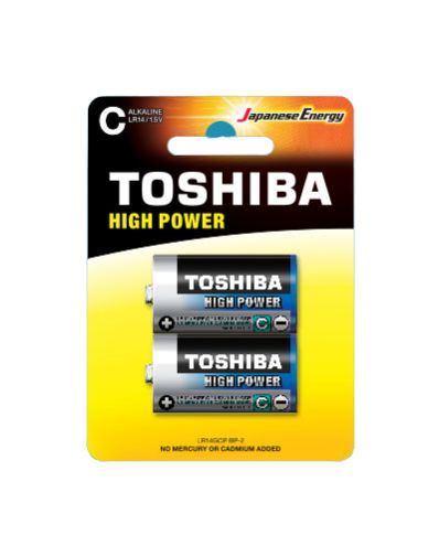 LR14GCP BP-2 - Pack 2 Pilas Toshiba C 2 Alcalinas 1.5V (LR14GCP BP-2)