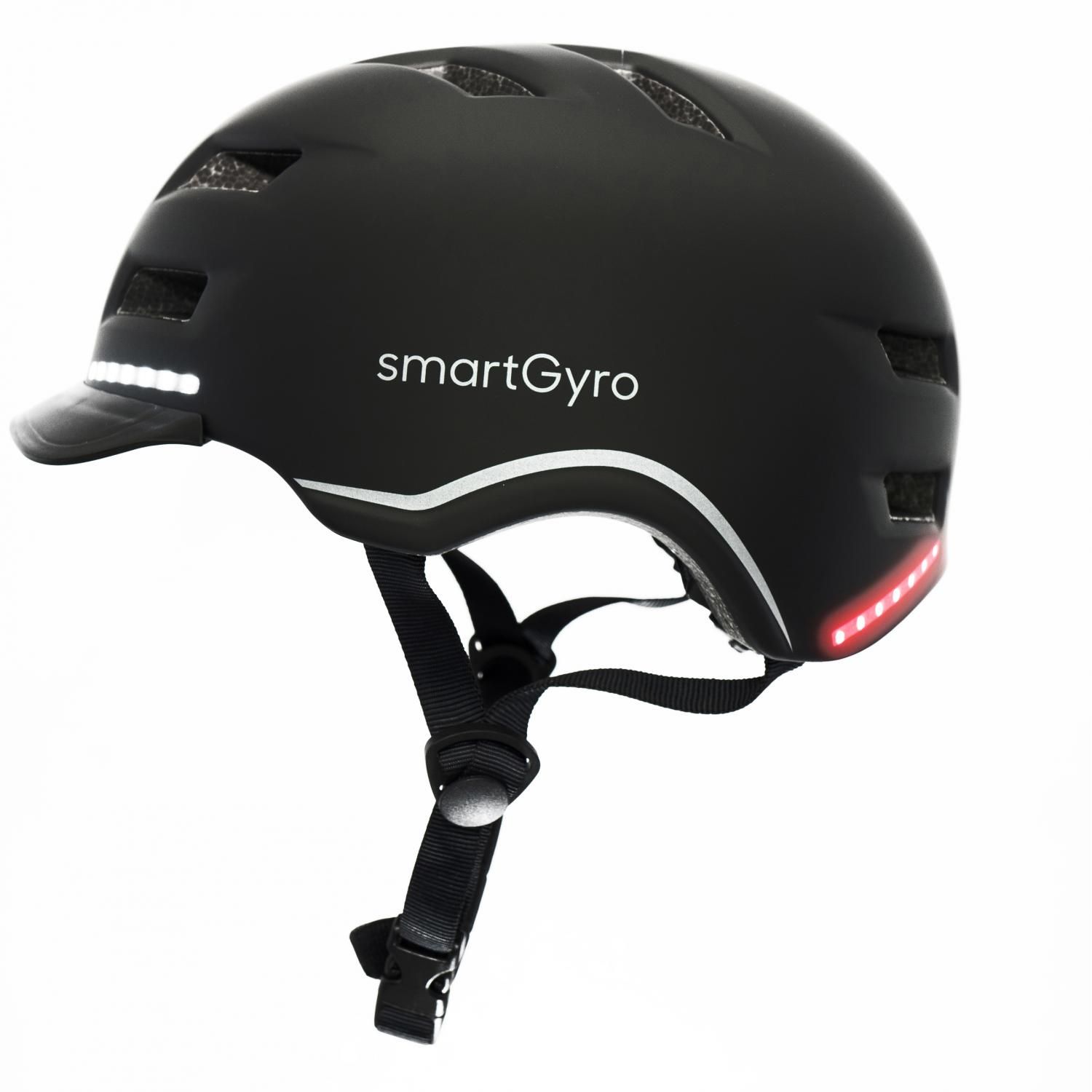 SG27-351 - Casco SmartGyro Helmet MAX, talla L, 57.5-61 cm, Negro (SG27-351)