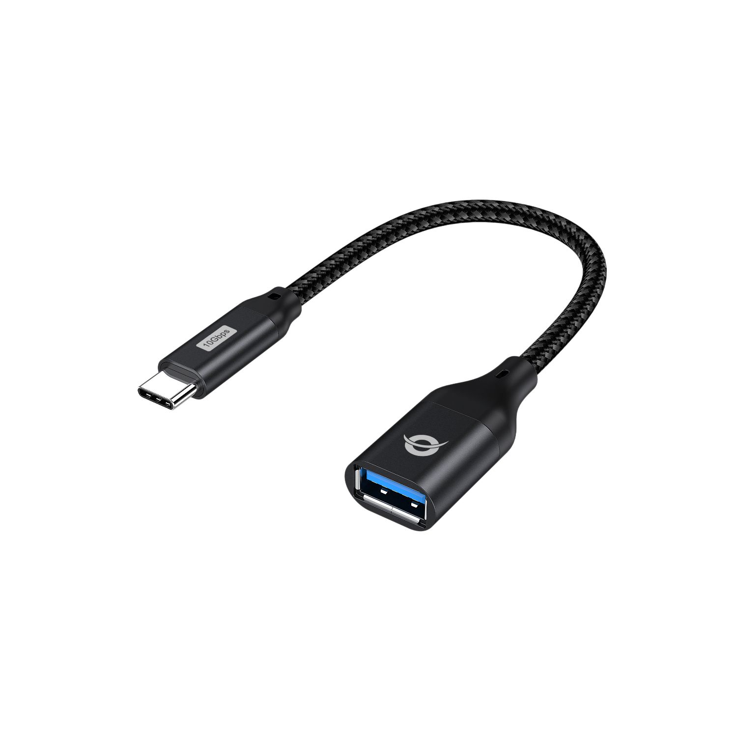 ABBY18B - Adaptador CONCEPTRONIC USB-C/M a USB-A/H Negro (ABBY18B)
