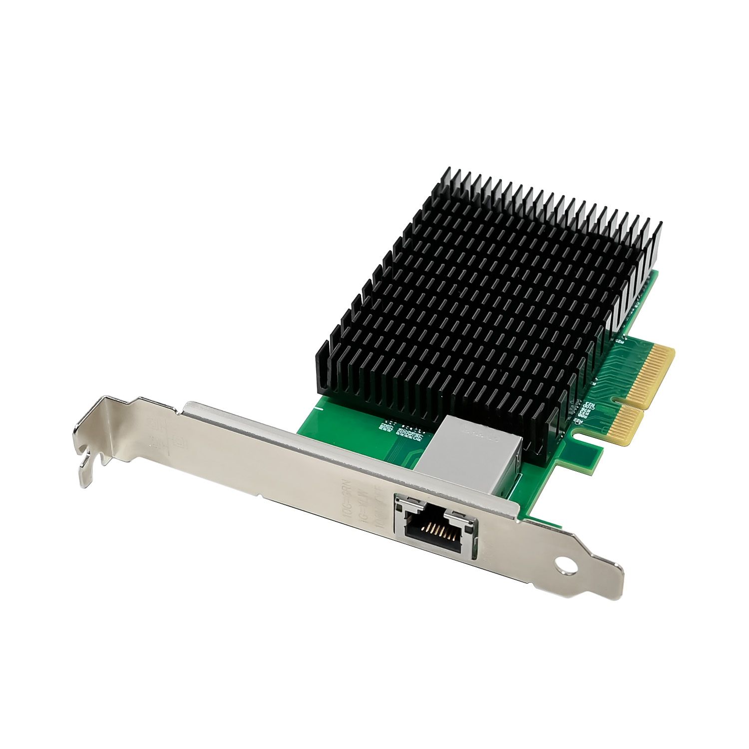 GNC-0210 - Tarjeta de Red LevelOne 10Gigabit 4xPCIe 1xRJ45 Ethernet LAN PC/Servidor Verde (GNC-0210)