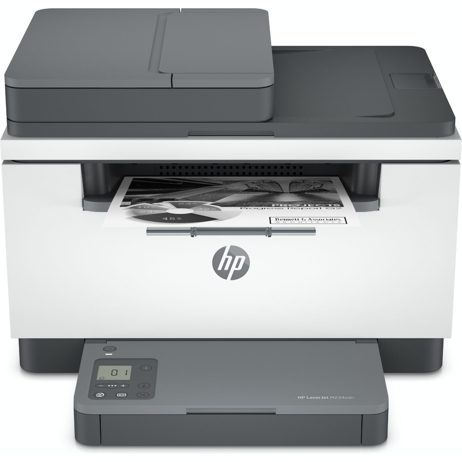 6GX00F - Multifuncin HP LaserJet M234SDN LCD 1.6