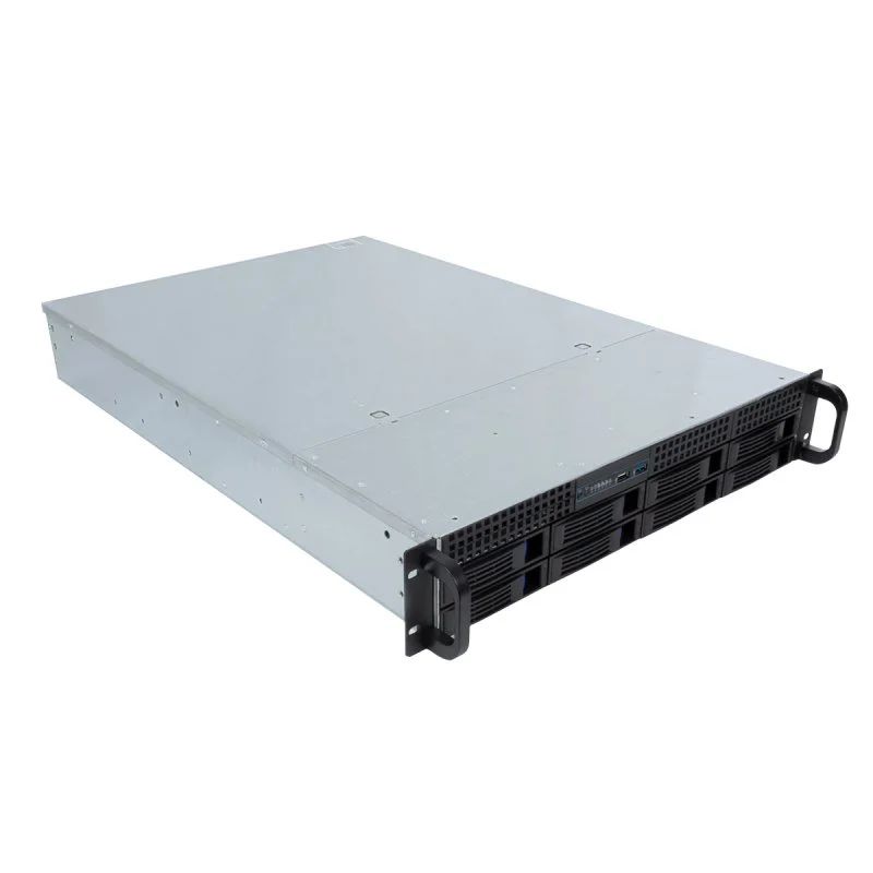 UK80.20.08 - Servidor Rack UNYKA HSW4208 G3 12Gb 2xUSB 3.0 Hot Swap 2U Negro/Plata (UK80.20.08)