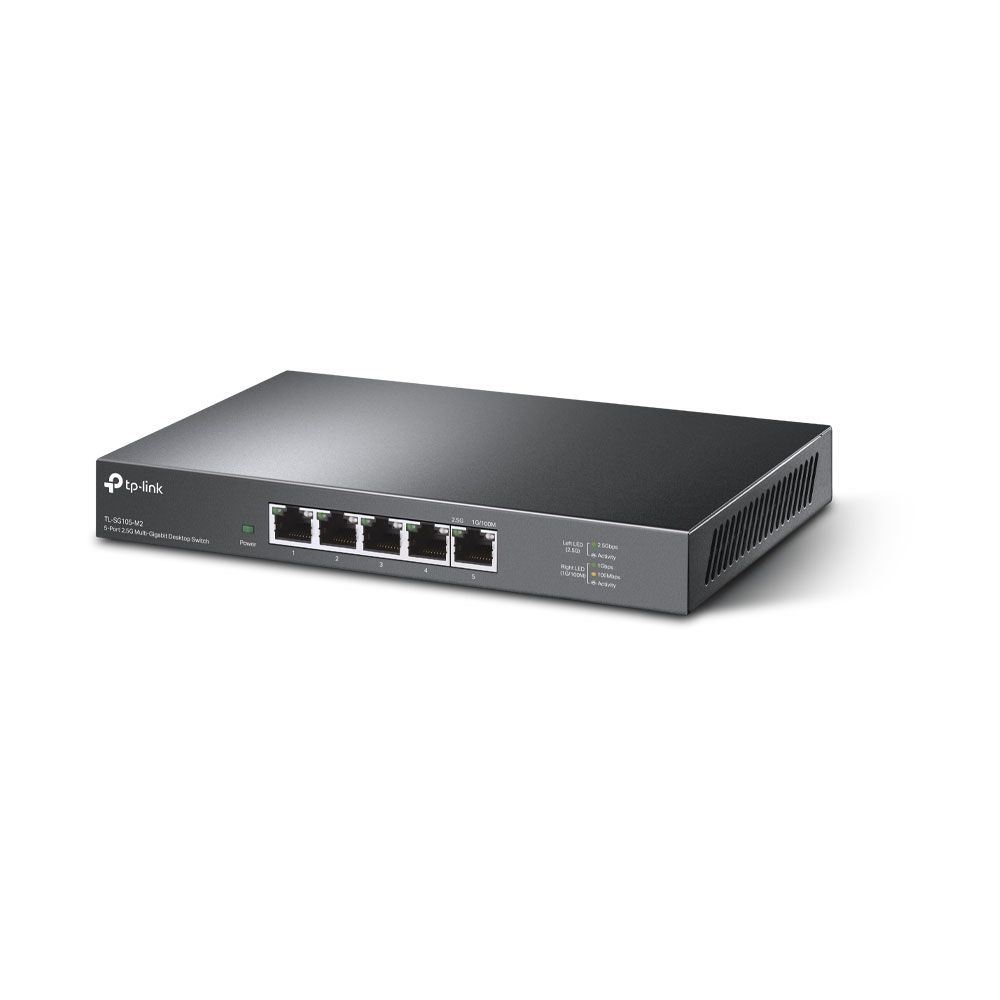 TL-SG105-M2 - Switch TP-Link 5xRJ45 2.5GbE Negro (TL-SG105-M2)
