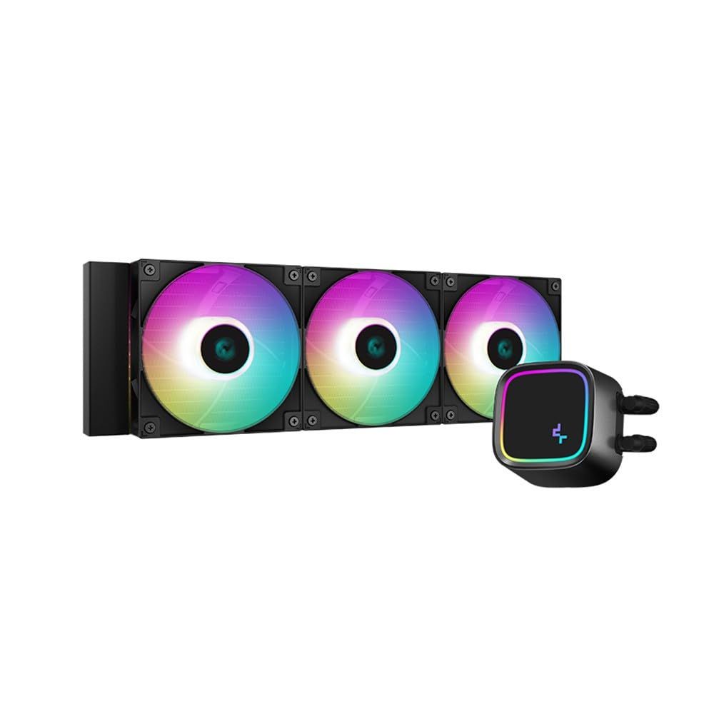 R-LE720-BKAMMN-G-1 - Refrigeracin Lquida CPU DeepCool LE720 Multisocket ARGB 3x12cm Negra (R-LE720-BKAMMN-G-1)