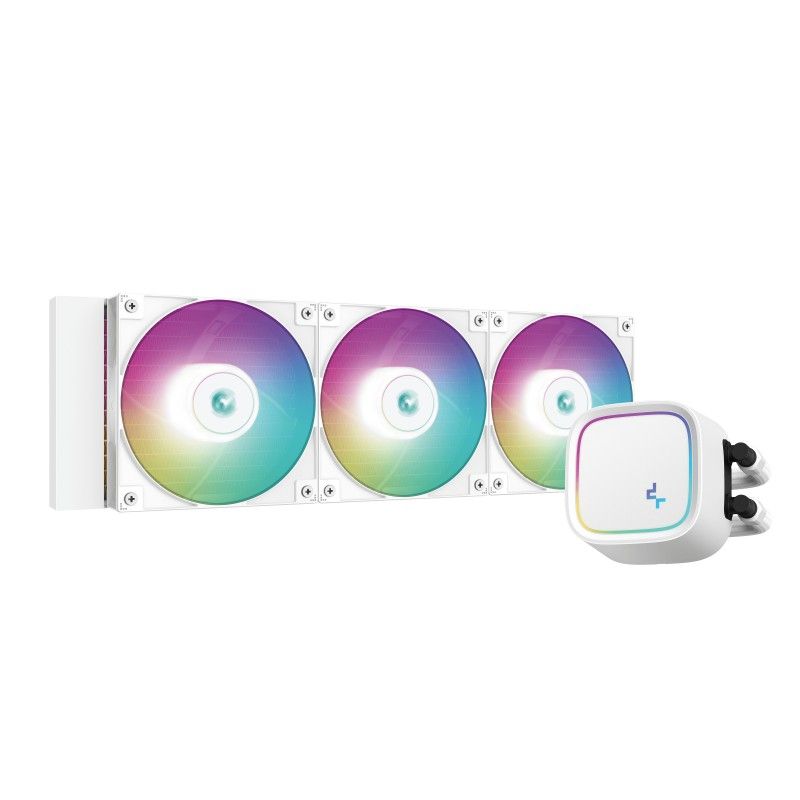 R-LE720-WHAMMN-G-1 - Refrigeracin Lquida CPU DeepCool LE720 Multisocket ARGB 3x12cm Blanca (R-LE720-WHAMMN-G-1)